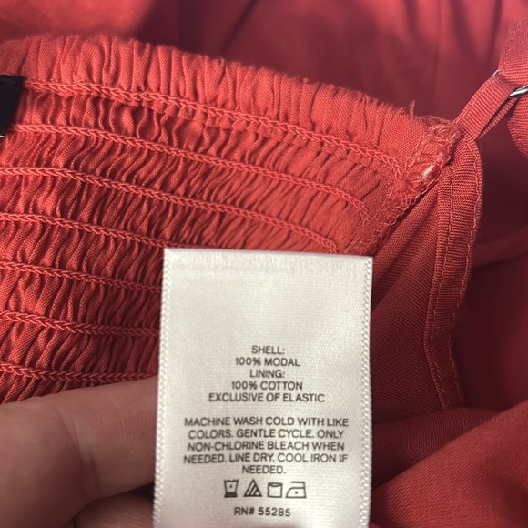 Express V-Neck Wrap Cropped Tank with Ruffled Spaghetti Straps- NWT- XL - Picture 12 of 12